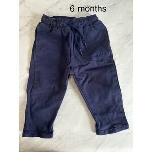 KENZO Kids Children's pants chino navy blue